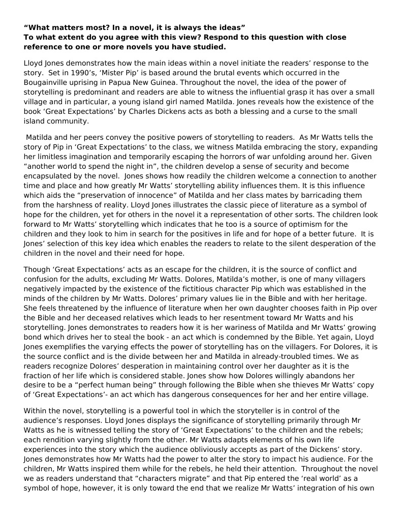 mister pip dolores essay mister pip dolores essay